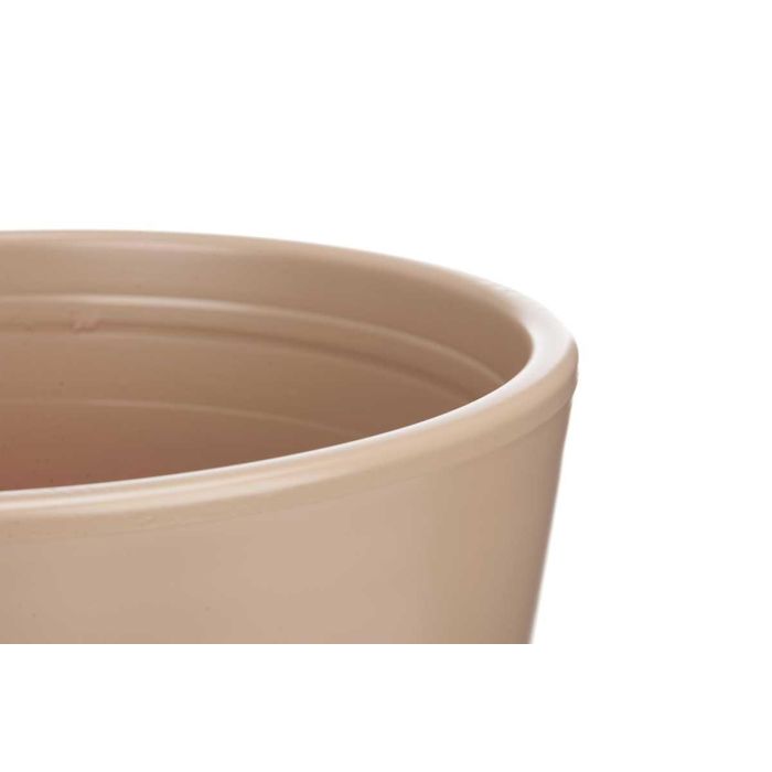 Set 2 Macetas Cónicas Cerámica Beige 22 y 28 cm - Ibergarden 3 Set 2 Macetas Cónicas Cerámica Beige 22 y 28 cm - Ibergarden 3