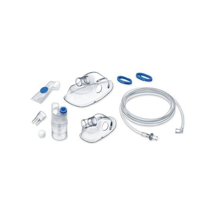 Beurer IH-21 Inhalador con Tecnología de Aire Comprimido, Ideal para Asma y Vías Respiratorias, Incluye Accesorios para Adultos y Niños 1