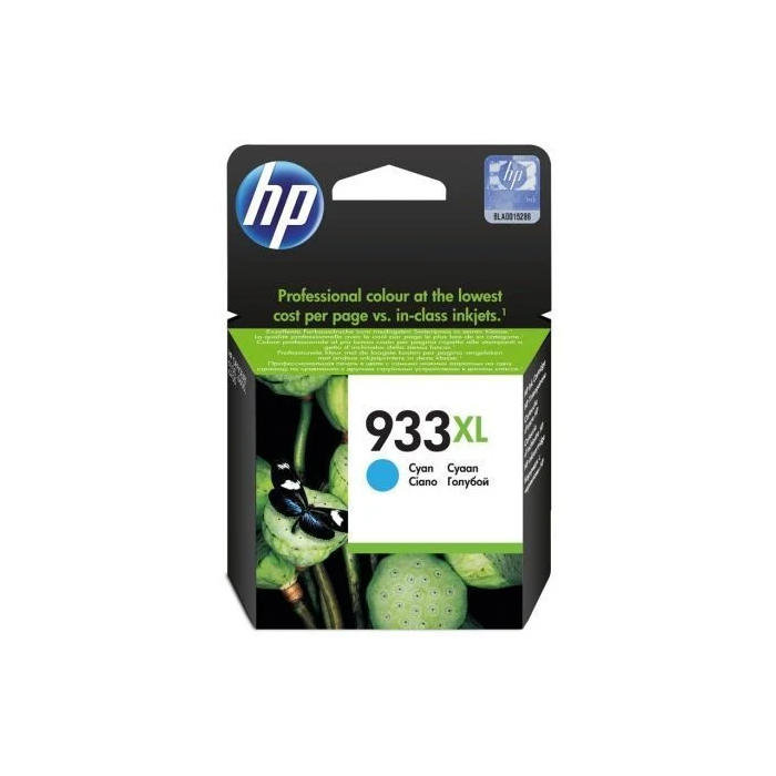 Hp Cartucho Tinta Cian 933XL CN054AE Original Premium Officejet 6100/6600/6700 Capacidad 825 Páginas