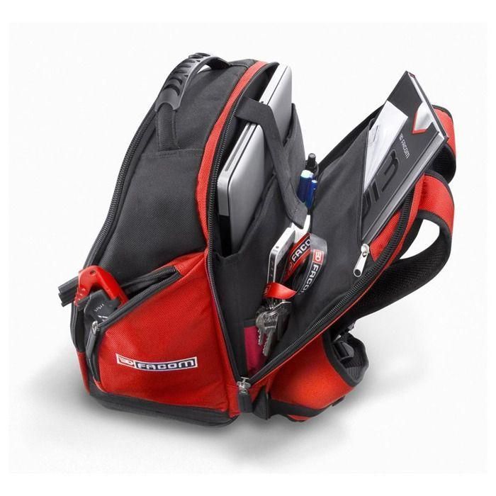 Facom Mochila Organizadora Portaherramientas Extraíble Profesional 30 Litros, Denier 1200D, Resistencia 12 kg 1 Facom Mochila Organizadora Portaherramientas Extraíble Profesional 30 Litros, Denier 1200D, Resistencia 12 kg 1