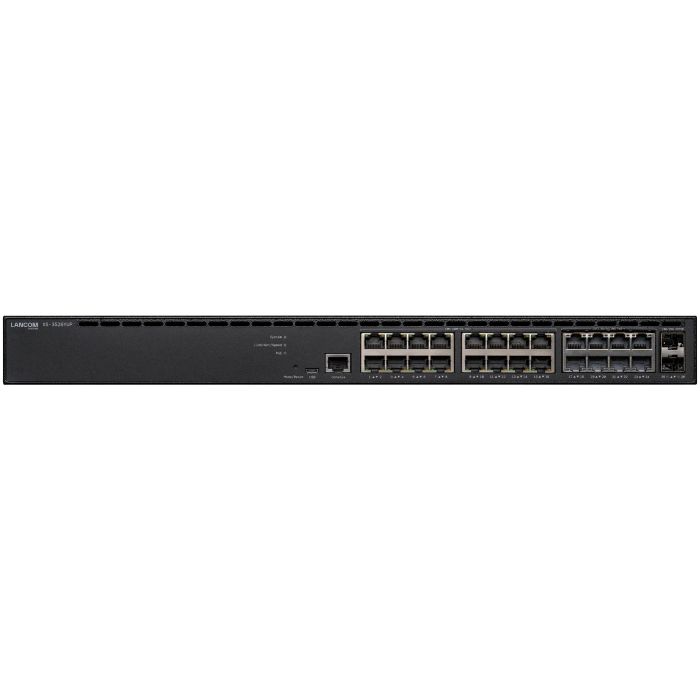 LANCOM XS-3526YUP Switch Gestionado L2/L3 24x 2.5G Ethernet 8x 10G SFP28 PoE Montaje en Rack 1U