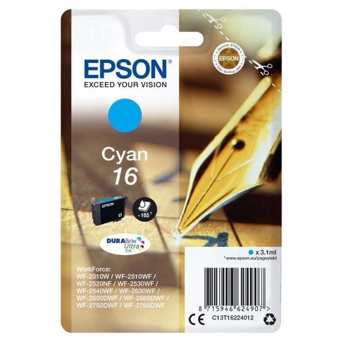 Cartucho de Tinta Original Epson C13T16224022