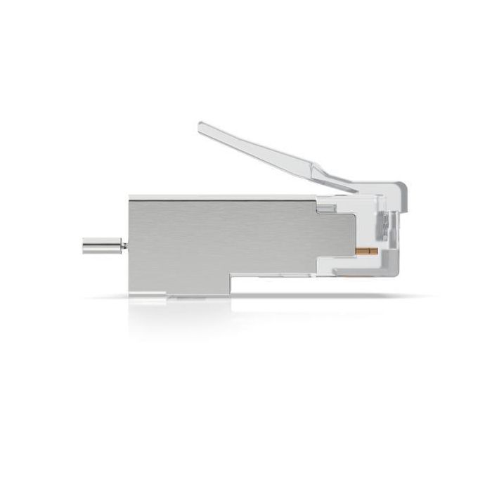 Ubiquiti Conector de Protección contra Sobretensiones RJ45 Blindado para Cables Ethernet UISP (Pro/Carrier) con Gancho para Hilo de Drenaje 1