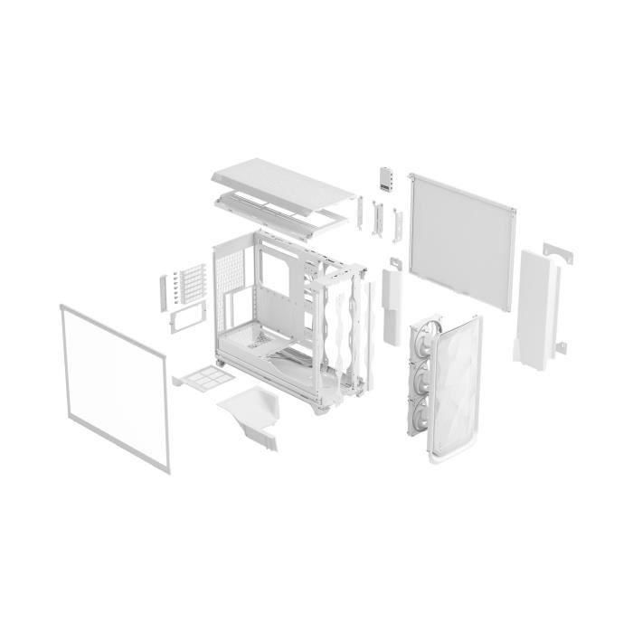 Fractal Design FRA7340172707240 Caja PC Meshify 3 XL Ambience Pro RGB TG E-ATX / SSI-EEB / SSI-CEB, 3 ventiladores, USB Tipo C 2 Fractal Design FRA7340172707240 Caja PC Meshify 3 XL Ambience Pro RGB TG E-ATX / SSI-EEB / SSI-CEB, 3 ventiladores, USB Tipo C 2