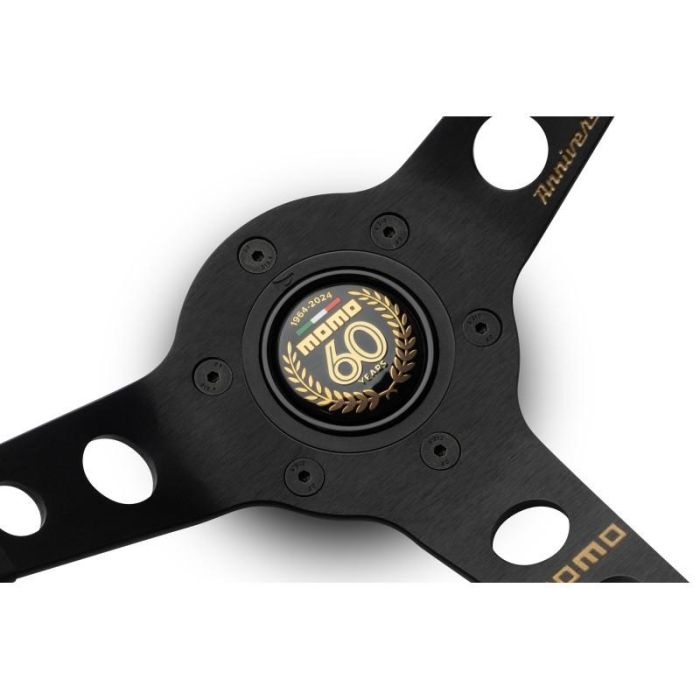 Volante Momo Mod. 07 Black Aniversario 60 350 mm MOMV07ANNIVBK35R 6