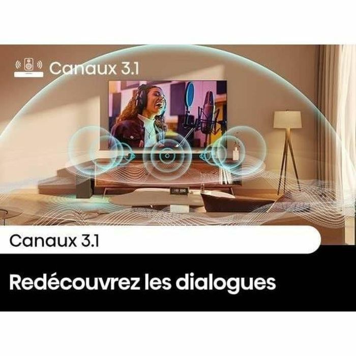 Hisense HIS1727479811163 Barra de sonido con Subwoofer inalámbrico, Bluetooth, 3.1 canales, Máx. 480 W 1
