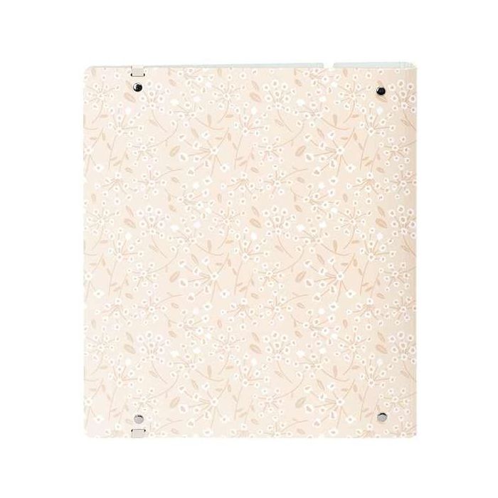 Safta Carpeblock PP Foam 4 Anillas 35mm con Recambio "Light Pink Flowers" 27x32x4 cm 1 Safta Carpeblock PP Foam 4 Anillas 35mm con Recambio "Light Pink Flowers" 27x32x4 cm 1