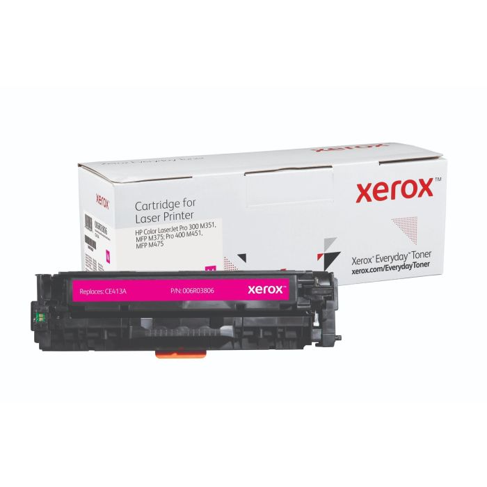 Xerox Everyday 305A CE413A Tóner Magenta compatible con HP LaserJet Pro 300-400 Color MFP M375 M451, 2.600 Páginas