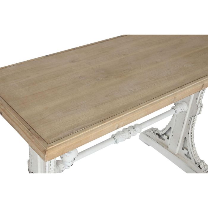 Recibidor Home ESPRIT Blanco 120 x 50 x 77 cm 6 Recibidor Home ESPRIT Blanco 120 x 50 x 77 cm 6