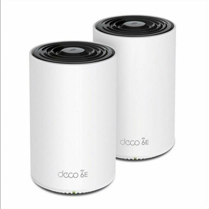 TP-Link Deco XE75 AXE5400 WiFi 6E Mesh System Tribanda (2.4/5/6 GHz) - Cobertura hasta 510 m², Blanco TP-Link Deco XE75 AXE5400 WiFi 6E Mesh System Tribanda (2.4/5/6 GHz) - Cobertura hasta 510 m², Blanco
