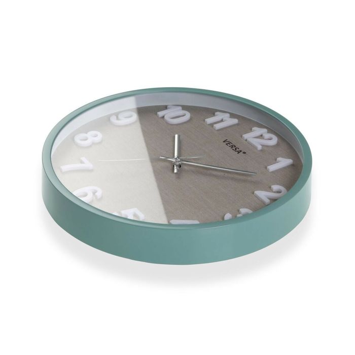 Reloj de Pared Versa Plástico 4,5 x 30 x 30 cm 2