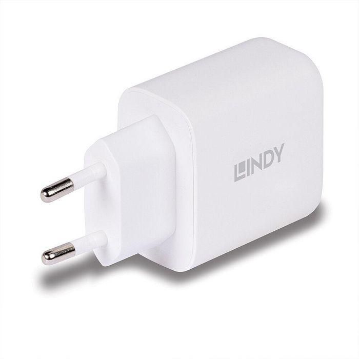 Cargador de Pared LINDY 73428 Blanco 65 W 1