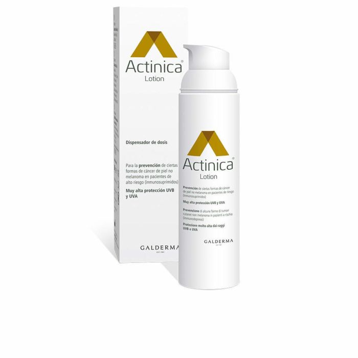Actinica Loción Fotoprotector SPF 50+ Muy Alta Prevención Cáncer Cutáneo (CPNM) Resistente al Agua 80 ml