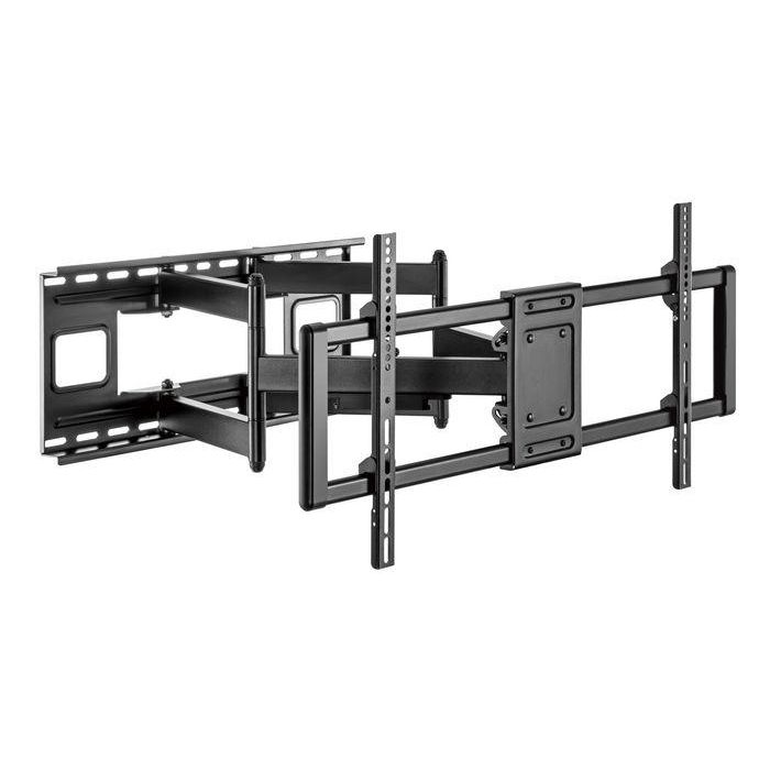 Vivolink Soporte de Pared Full Motion para Pantallas 43"-100" VESA, Brazo Extragrande Inclinable y Giratorio, Acero/Aluminio Negro Vivolink Soporte de Pared Full Motion para Pantallas 43"-100" VESA, Brazo Extragrande Inclinable y Giratorio, Acero/Aluminio Negro