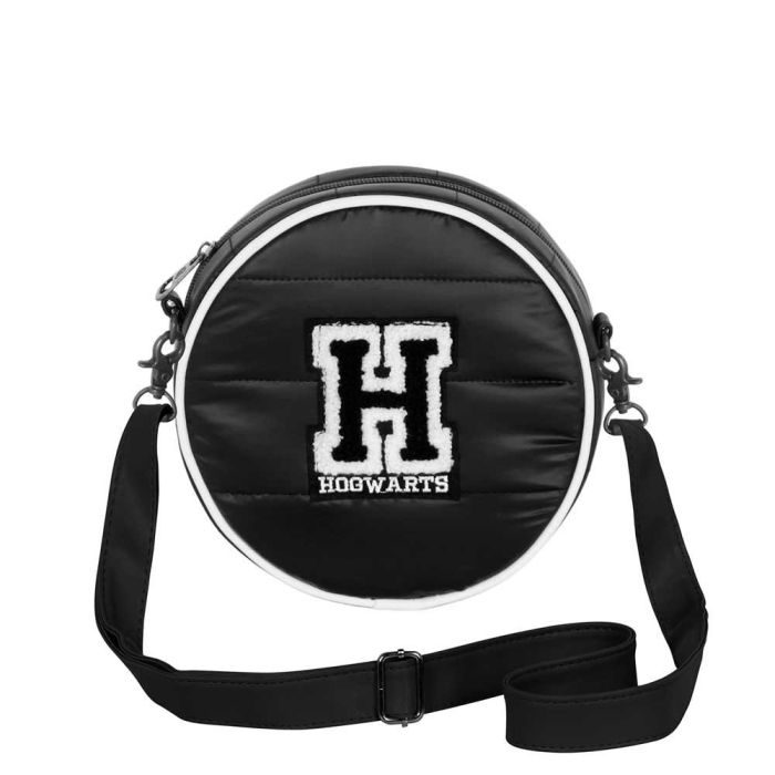 Bolso Redondo Padding H Harry Potter Negro 1 Bolso Redondo Padding H Harry Potter Negro 1
