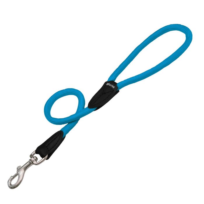 Correa De Nylon Redondo - 10 mm*60 cm Azul Turquesa