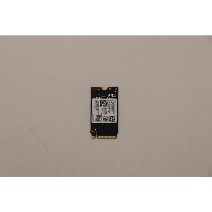 Lenovo M.2 2242 SSD, 512GB capacity, PCIe 3.0 x4 interface, NVMe technology, designed for Lenovo systems. 4 Lenovo M.2 2242 SSD, 512GB capacity, PCIe 3.0 x4 interface, NVMe technology, designed for Lenovo systems. 4