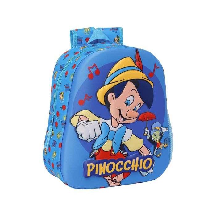 Safta Mochila 3D Pinocchio 27x33x10cm 4 Safta Mochila 3D Pinocchio 27x33x10cm 4