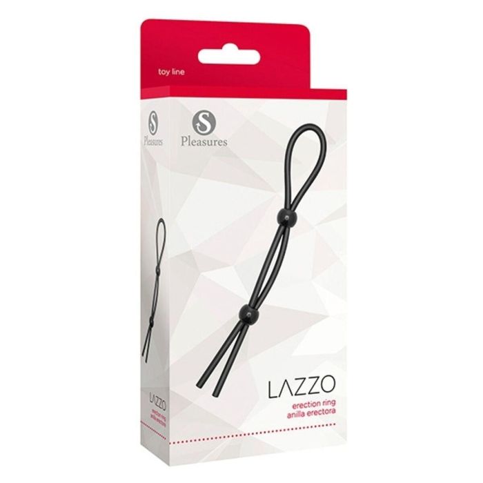 Anillo para el Pene S Pleasures Lazzo Negro 1