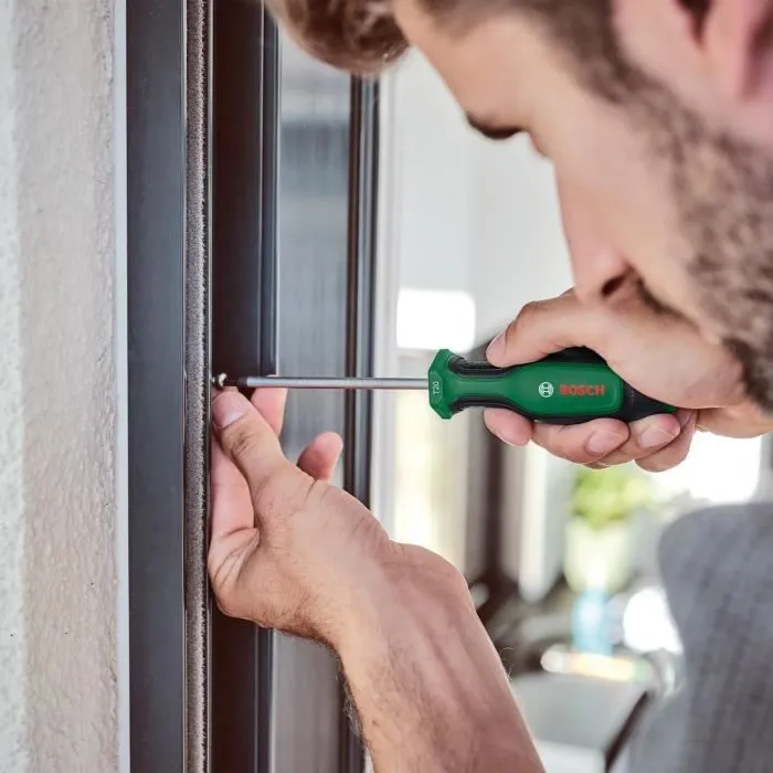 Bosch Juego de 6 Destornilladores Premium con Magnetizador BOS4053423250107 Acero S2 Magnetizador Desmagnetizador 2