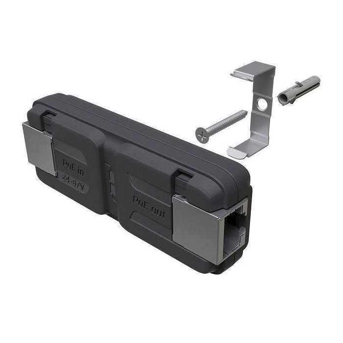 MikroTik GPeR Extensor Ethernet Gigabit PoE Passthrough 802.3af/at, hasta 1500m total y 210m por salto, para edificios 2 MikroTik GPeR Extensor Ethernet Gigabit PoE Passthrough 802.3af/at, hasta 1500m total y 210m por salto, para edificios 2