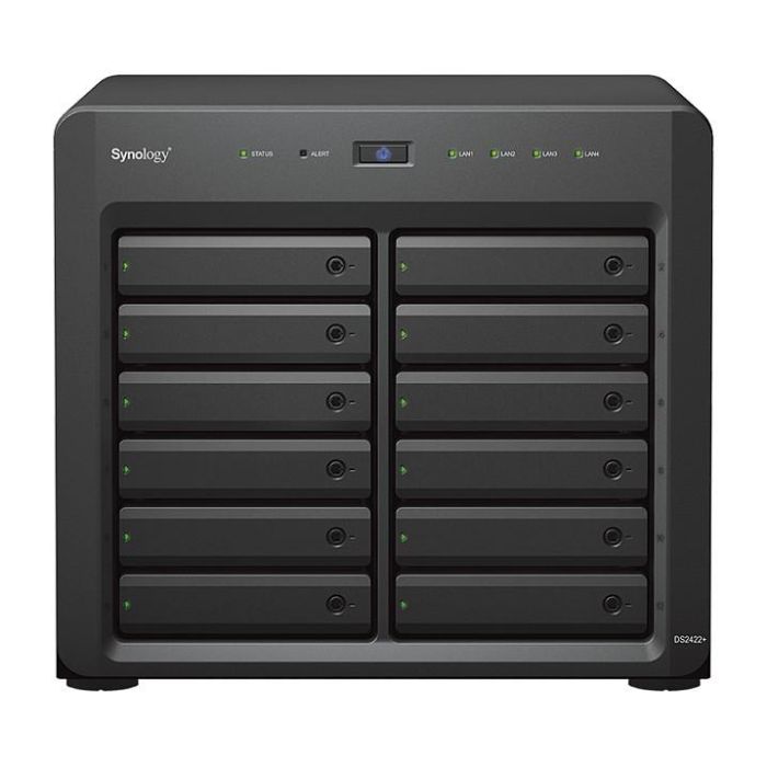 Synology DS2422+ NAS Torre 12 Bahías 3.5"/2.5" Compatible HDD SSD 1