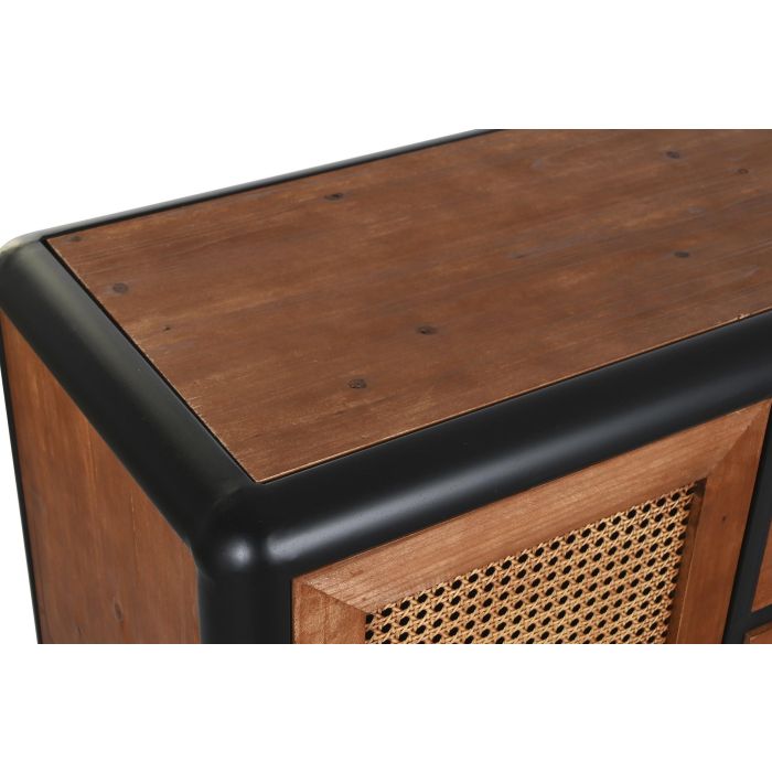 Buffet Loft DKD Home Decor Marron Oscuro Gris Oscuro 40 x 79 x 120 cm 1 Buffet Loft DKD Home Decor Marron Oscuro Gris Oscuro 40 x 79 x 120 cm 1