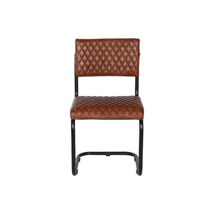 Silla Home ESPRIT Marrón Negro 47 x 50 x 88 cm 6 Silla Home ESPRIT Marrón Negro 47 x 50 x 88 cm 6