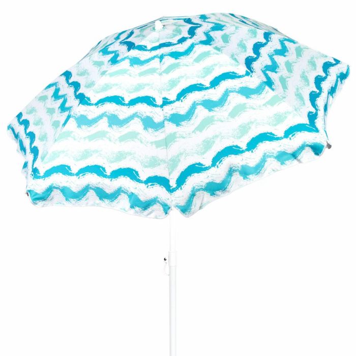 Sombrilla de playa Aktive Plateado 200 x 200 x 200 cm (4 Unidades) 6 Sombrilla de playa Aktive Plateado 200 x 200 x 200 cm (4 Unidades) 6