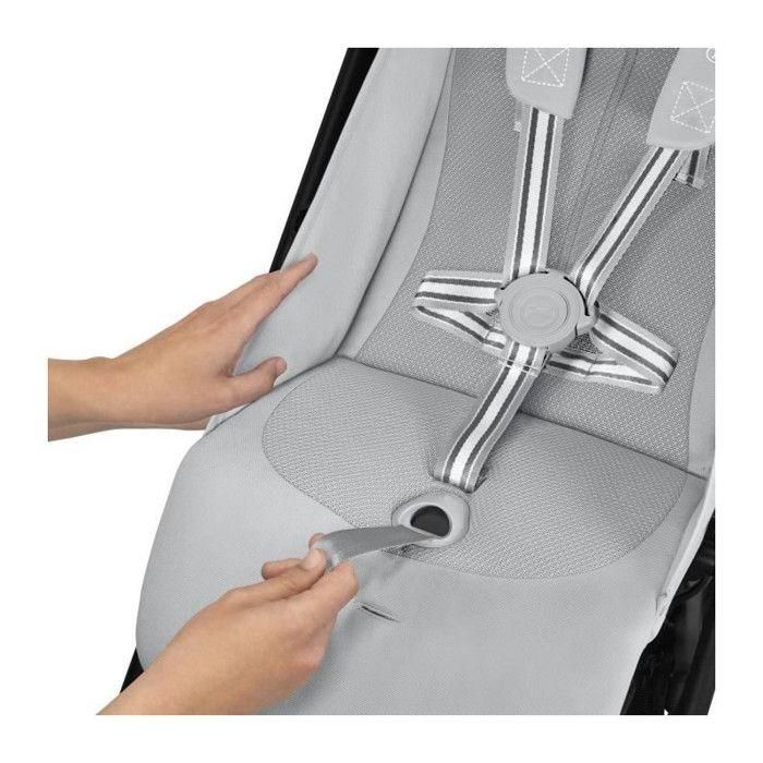 Cybex CYB1711152613492 Cochecito Beezy BLK Lona Blanca 4 Cybex CYB1711152613492 Cochecito Beezy BLK Lona Blanca 4