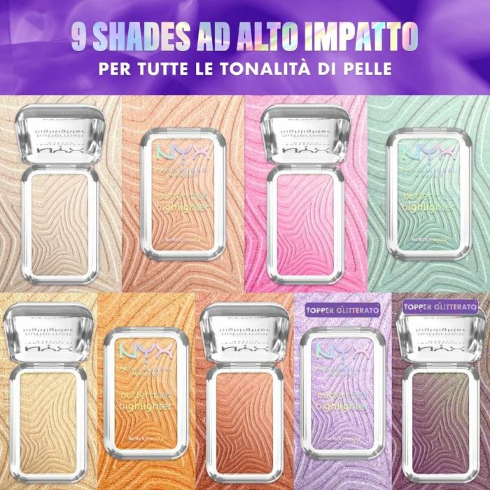 Set de Maquillaje NYX BUTTERMELT HIGHLIGHTER 5 Set de Maquillaje NYX BUTTERMELT HIGHLIGHTER 5