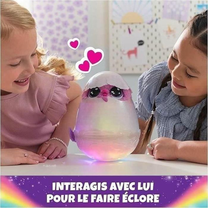 Peluche hatchimals alive secret hatch pufficorn. son criaturas mágicas que necesitan tu amor y cuidado para salir del cascarón. 25,4x20,02x20,02 cm 4 Peluche hatchimals alive secret hatch pufficorn. son criaturas mágicas que necesitan tu amor y cuidado para salir del cascarón. 25,4x20,02x20,02 cm 4