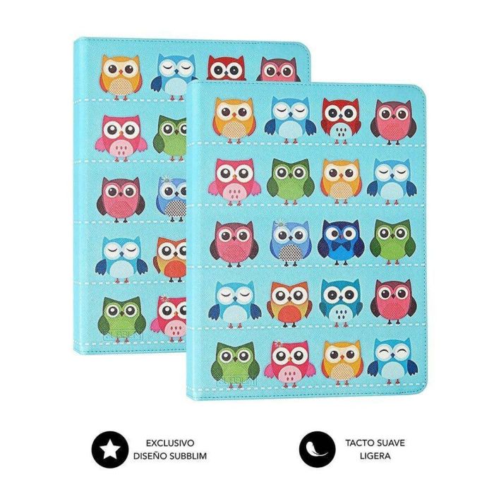 SUBBLIM Funda Tablet TRENDY CASE OWLS 10.1" 6