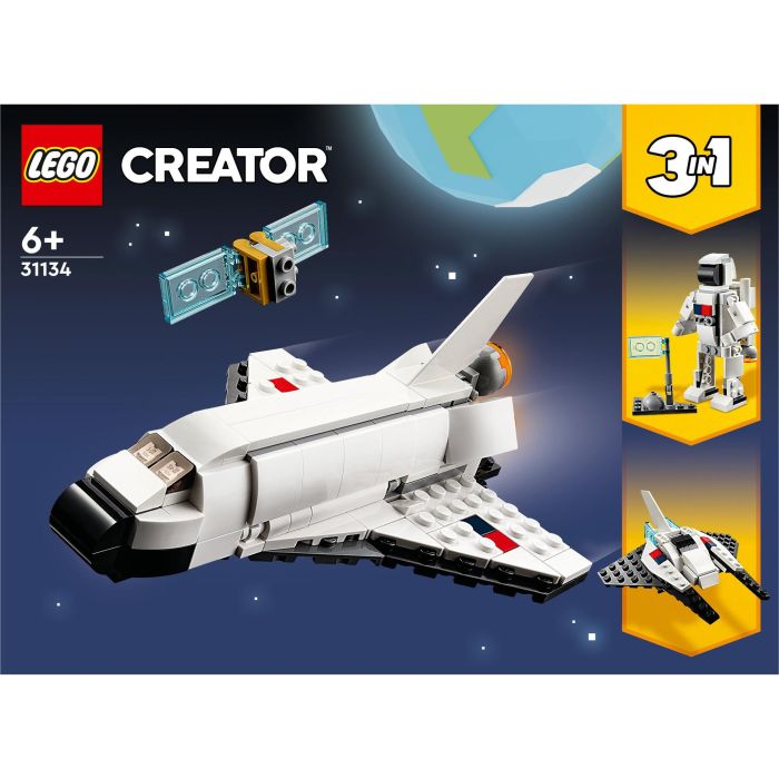 LEGO Creator 31134 Spaceshuttle Juego de construcción 144 piezas 6+ años 10