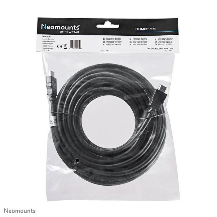 Cable HDMI Neomounts HDMI35MM Negro 4 Cable HDMI Neomounts HDMI35MM Negro 4