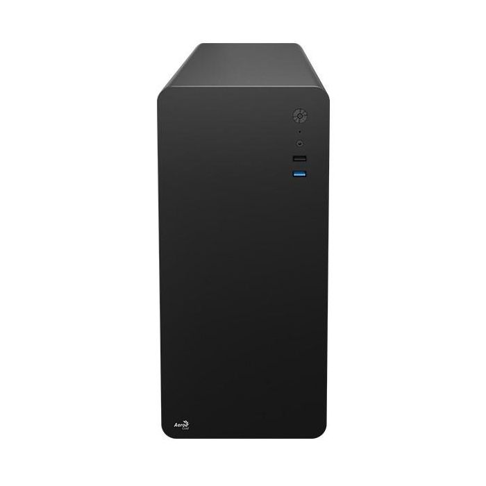 Aerocool CS-110 v1 Caja Mini Tower MicroATX/MiniITX Negra para PC Hogar/Oficina 1
