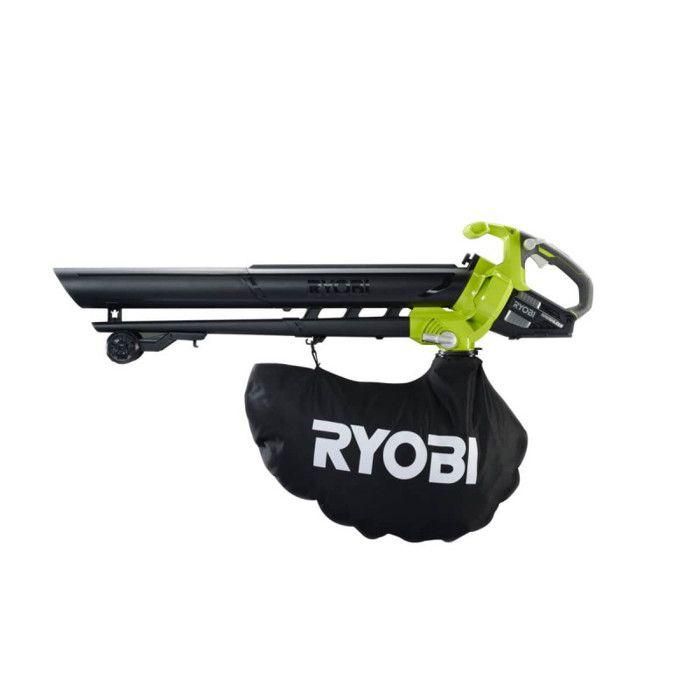 Sopladora-trituradora-aspiradora 2 en 1 - RYOBI - Brushless - 201 km/h - 6 m³/min 1 Sopladora-trituradora-aspiradora 2 en 1 - RYOBI - Brushless - 201 km/h - 6 m³/min 1
