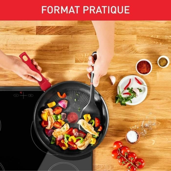 TEFAL Sartén 24 cm, Inducción, Recubrimiento antiadherente, Forma profunda, Mango ergonómico, Made in France, Daily Expert C2890402 4 TEFAL Sartén 24 cm, Inducción, Recubrimiento antiadherente, Forma profunda, Mango ergonómico, Made in France, Daily Expert C2890402 4
