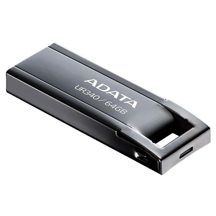 Memoria USB Adata AROY-UR340-64GBK 64 GB Negro 1 Memoria USB Adata AROY-UR340-64GBK 64 GB Negro 1