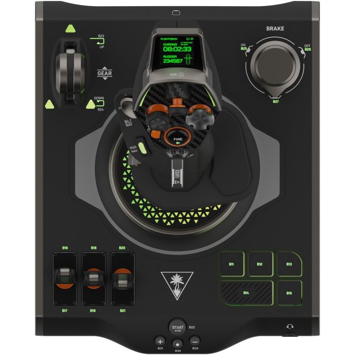 Turtle Beach TUR0731855007240 VelocityOne™ Flightdeck Sistema de simulación premium HOTAS para PC Windows 10 y 11 8