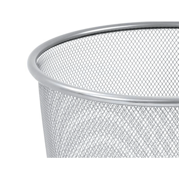 Q-connect Papelera Metálica Rejilla Gris 295x345mm 19 Litros Q-connect Papelera Metálica Rejilla Gris 295x345mm 19 Litros