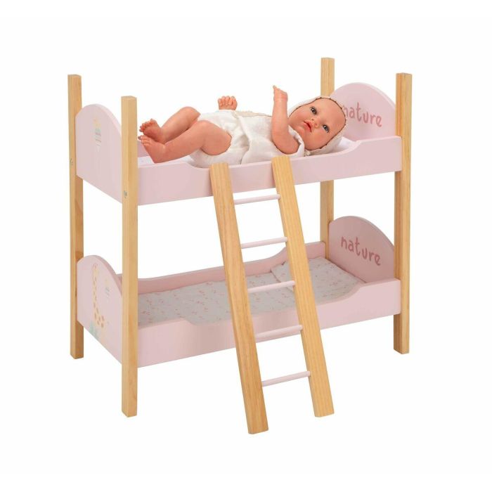 Muñecas Arias Litera Nature 50x27,5x49,5 cm con Escalera – Juguete para Muñecas, Edad Recomendada 3+ Años 1