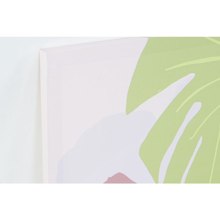 DKD Home Decor Cuadro Tropical Multicolor 70 x 50 x 1.8 cm, Set de 2 Unidades de Lienzo y Pino 1 DKD Home Decor Cuadro Tropical Multicolor 70 x 50 x 1.8 cm, Set de 2 Unidades de Lienzo y Pino 1