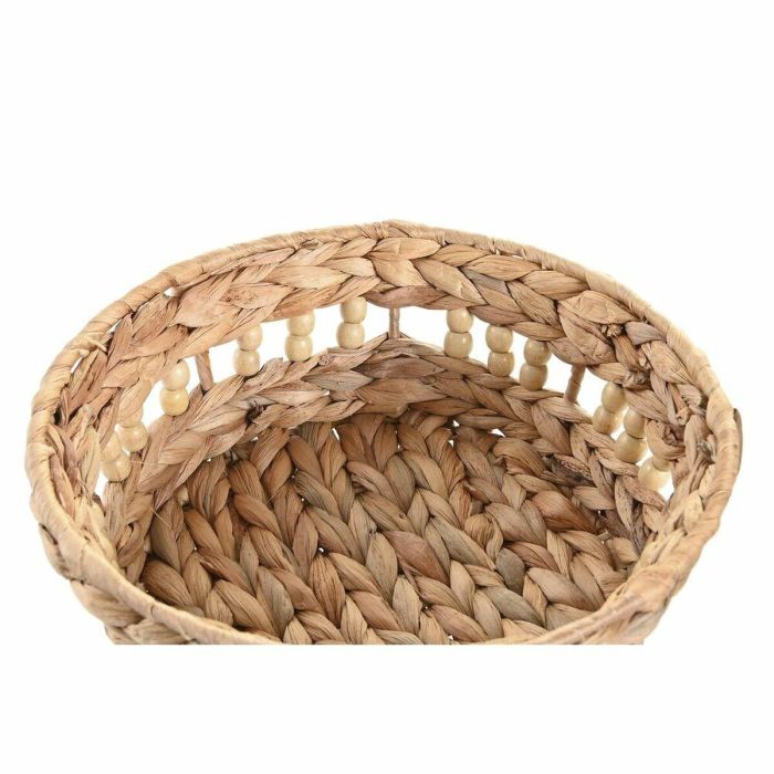 Vaciabolsillos Tropical DKD Home Decor Natural 24 x 9 x 24 cm 1