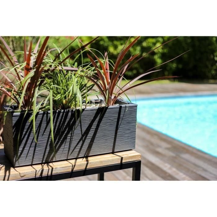 EDA PLASTIQUE Balconniere Graphit Up - 25 L - 59 x 19.5 x 22.8 cm - Gris antracita 5 EDA PLASTIQUE Balconniere Graphit Up - 25 L - 59 x 19.5 x 22.8 cm - Gris antracita 5