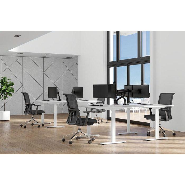 Neomounts DS75S-950BL2 - Soporte de escritorio Full-Motion para 2 monitores de 17-32 pulgadas, resorte de gas, negro 18