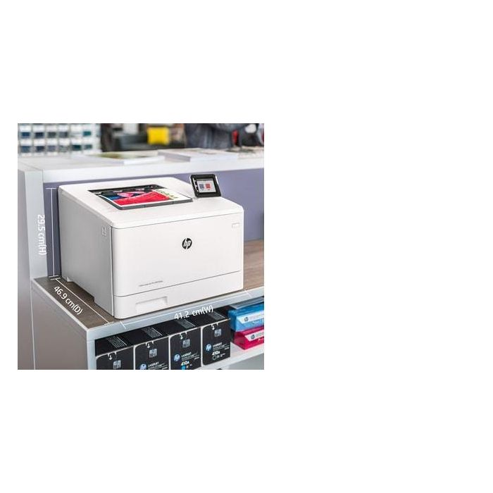 HP Color LaserJet Pro M454dw Impresora Laser, 600 x 600dpi, 28ppm, WiFi 36