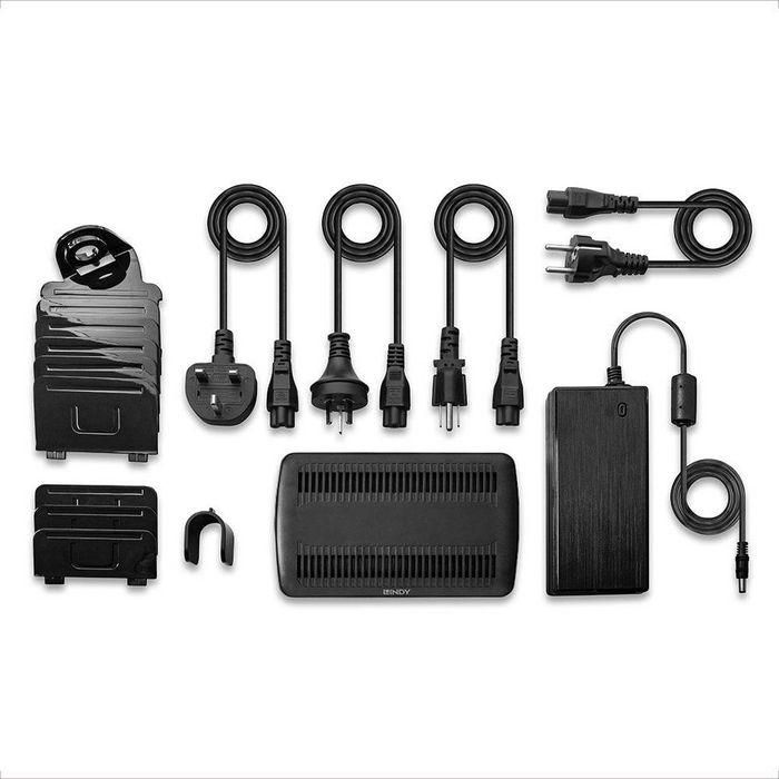 Lindy Estación de Carga USB de 160W con 6 Puertos (3x USB-A, 3x USB-C PD 3.1 140W) para Tablets y Smartphones 2 Lindy Estación de Carga USB de 160W con 6 Puertos (3x USB-A, 3x USB-C PD 3.1 140W) para Tablets y Smartphones 2