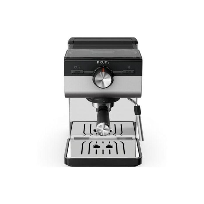 Cafetera Expreso Krups Authentic+ XP384E10/ 1450W/ 15 Bares/ Plateada 1 Cafetera Expreso Krups Authentic+ XP384E10/ 1450W/ 15 Bares/ Plateada 1