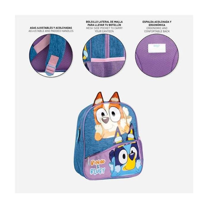 Mochila infantil bluey 2.5 x 3.0 x 1.0 cm 3 Mochila infantil bluey 2.5 x 3.0 x 1.0 cm 3